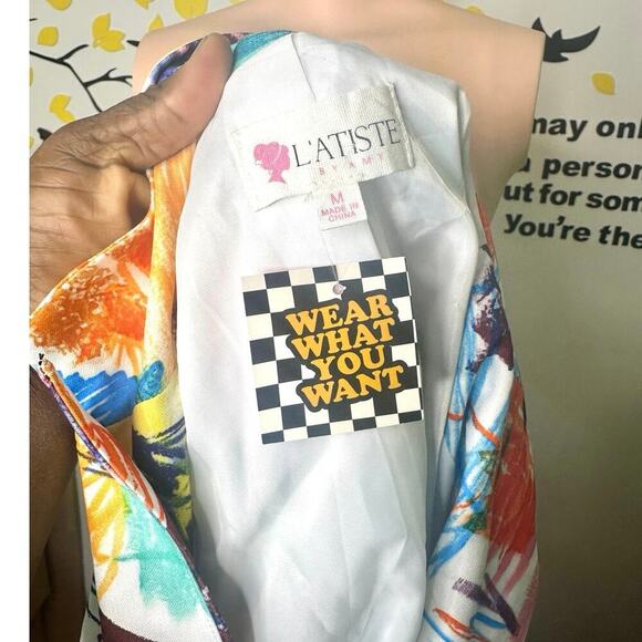 L’atiste By Amy Life‎ Is Art Women’s Color Splash Blazer And Trouser Set Size M - Picture 9 of 11